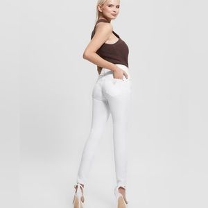 White Skinny Guess Jeans